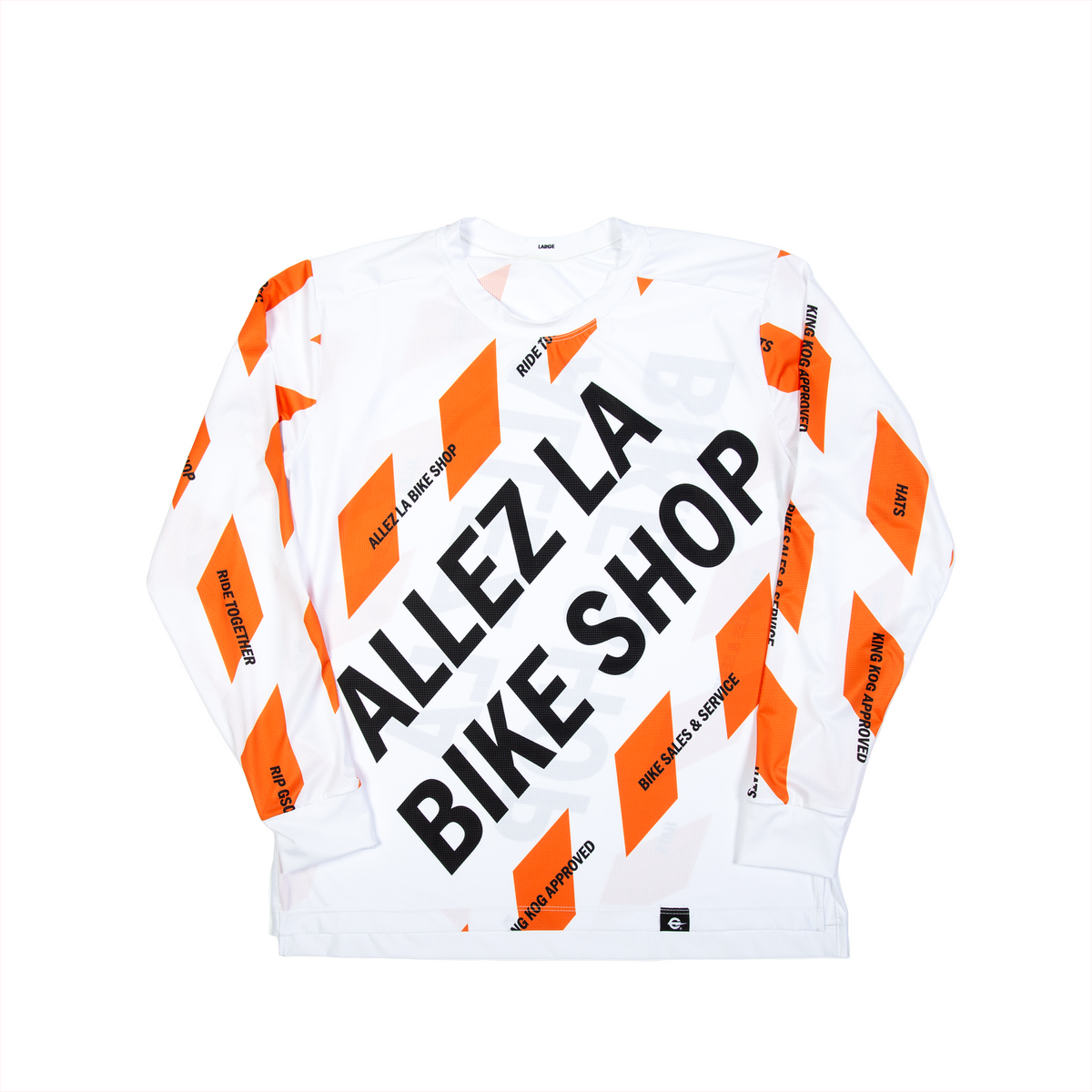ALLEZ LA - CAUTION - VIRGIL LONG SLEEVE TECH TEE