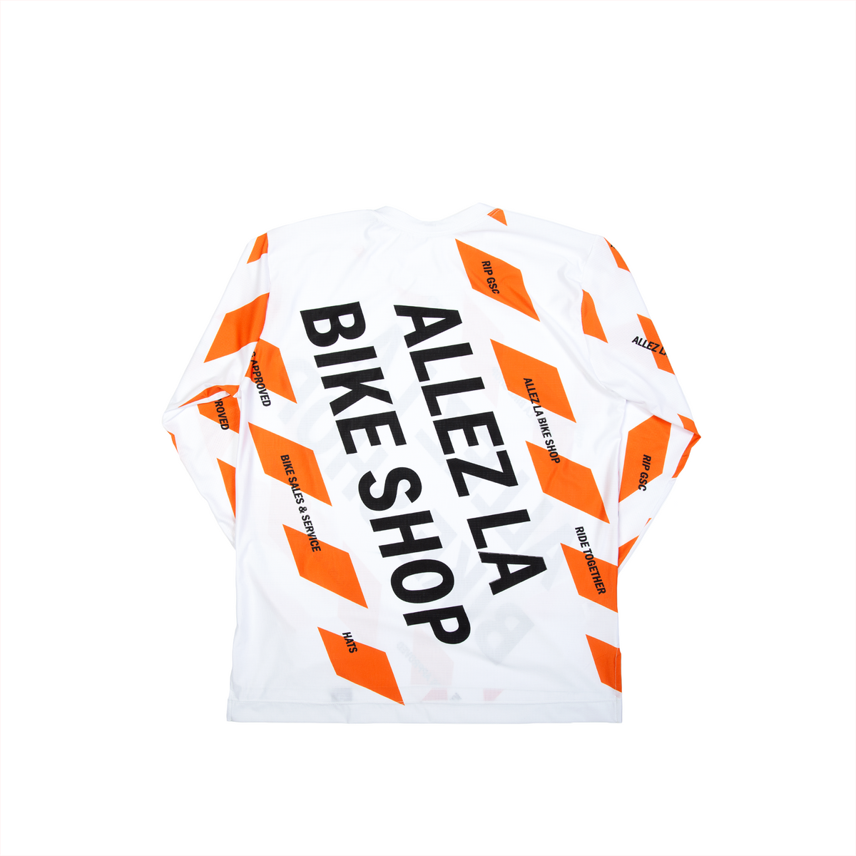 ALLEZ LA - CAUTION - WOMEN'S VIRGIL LONG SLEEVE TECH TEE