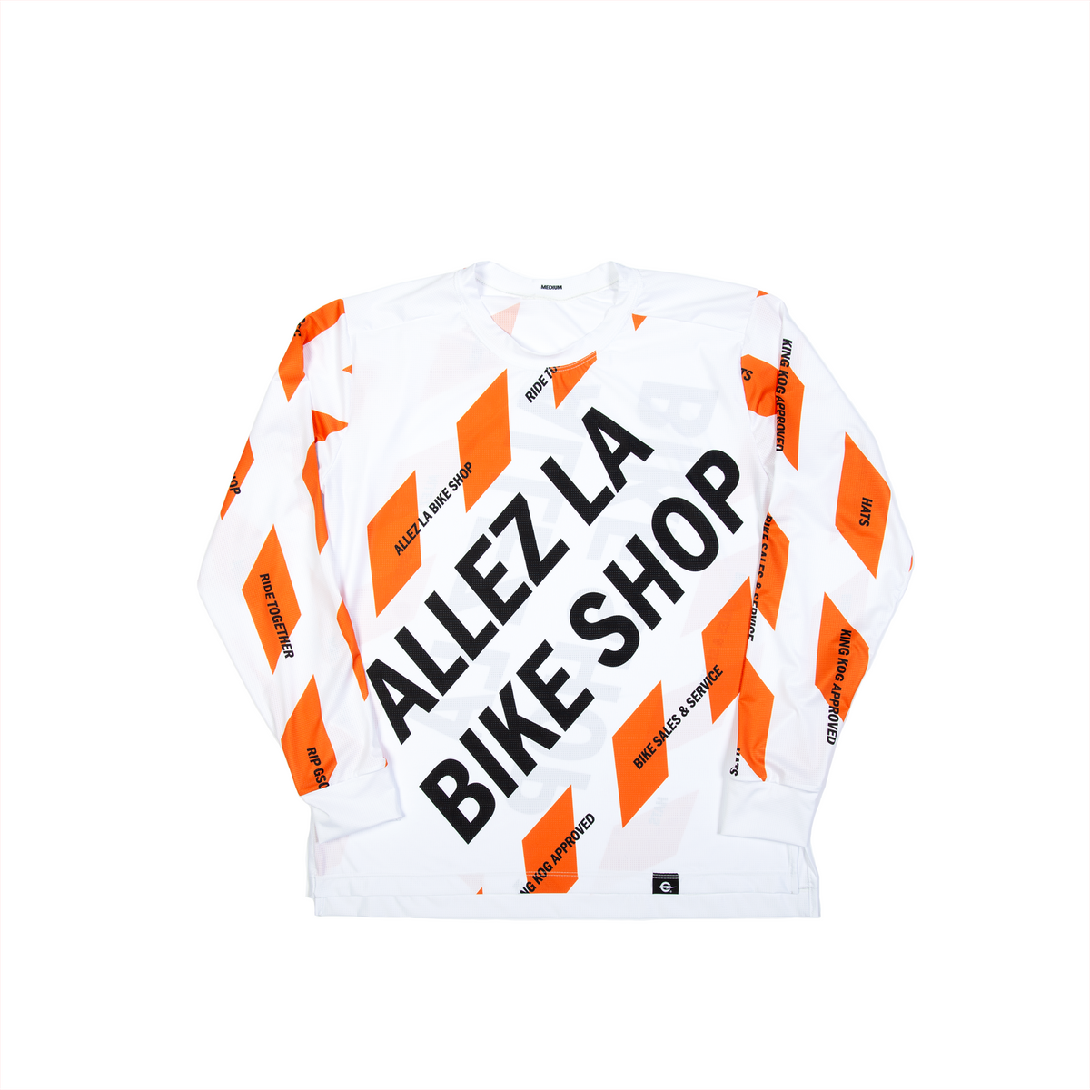 ALLEZ LA - CAUTION - WOMEN'S VIRGIL LONG SLEEVE TECH TEE