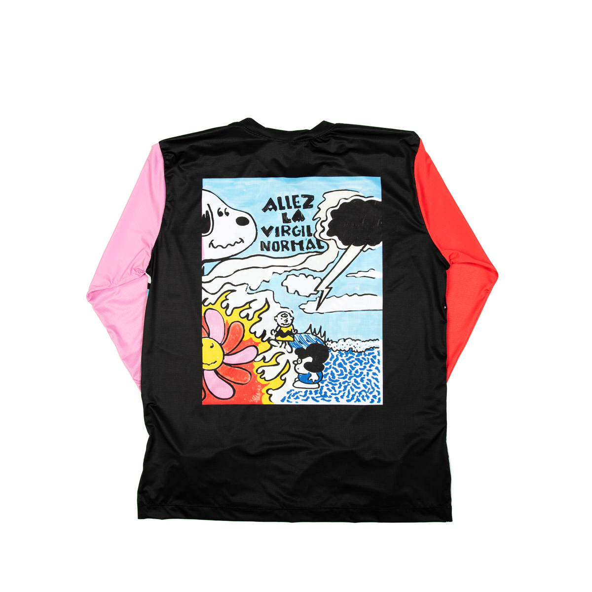 ALLEZ LA X VIRGIL NORMAL - VIRGIL LONG SLEEVE TECH TEE