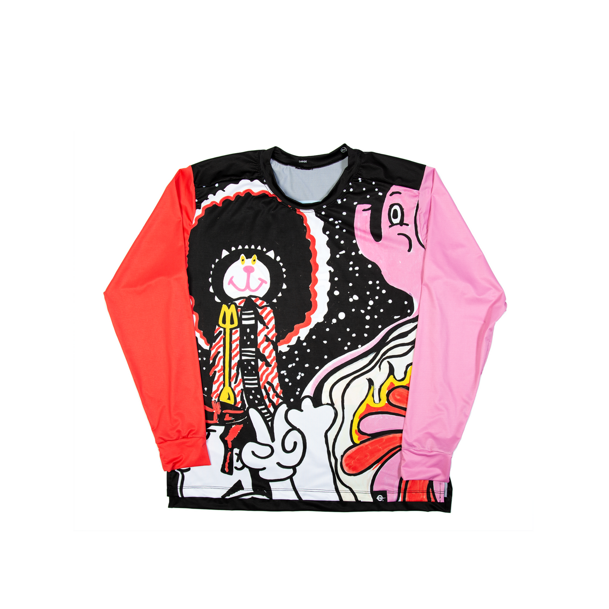 ALLEZ LA X VIRGIL NORMAL - WOMEN'S VIRGIL LONG SLEEVE TECH TEE