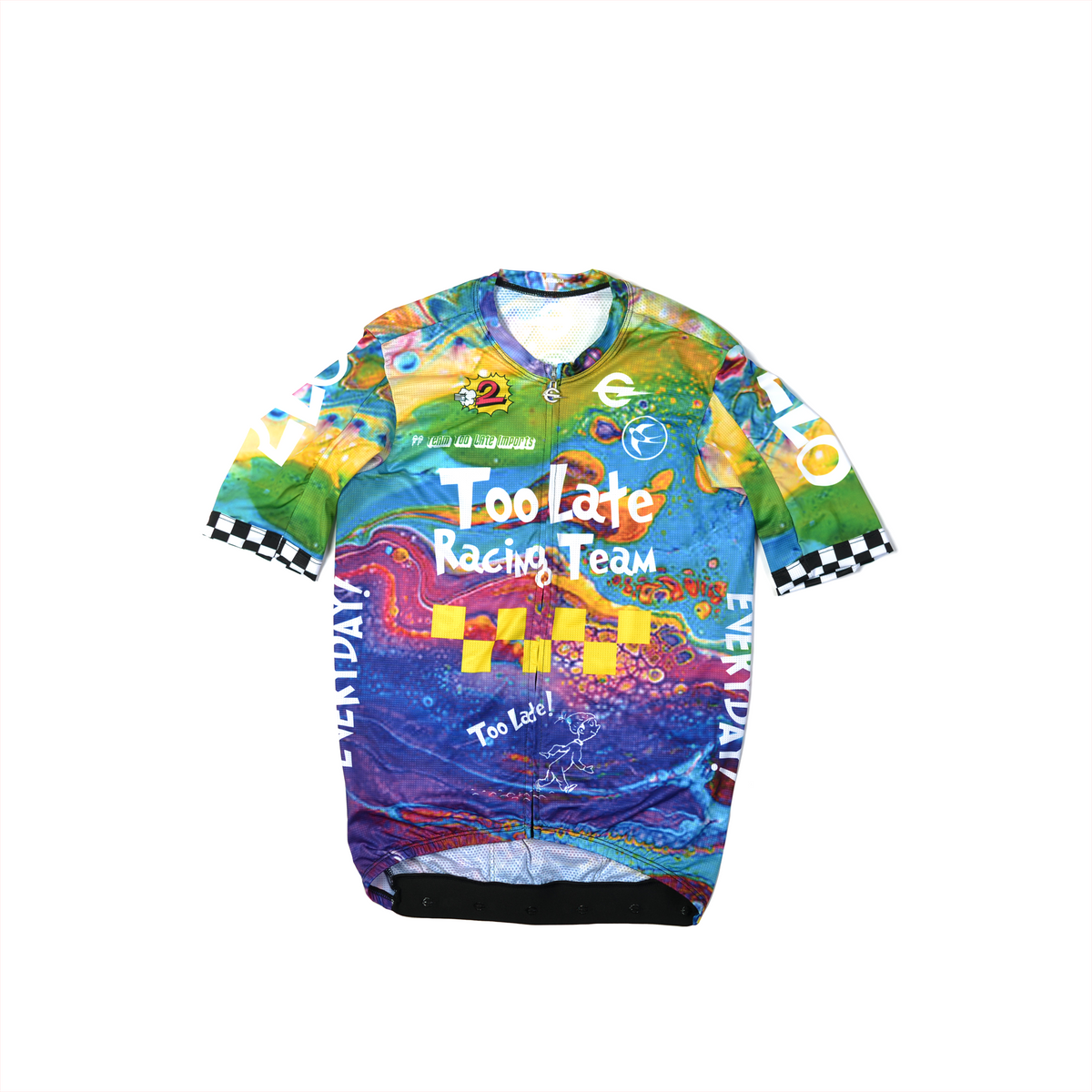 TEAM TOO LATE - LADERA JERSEY - PATTERN