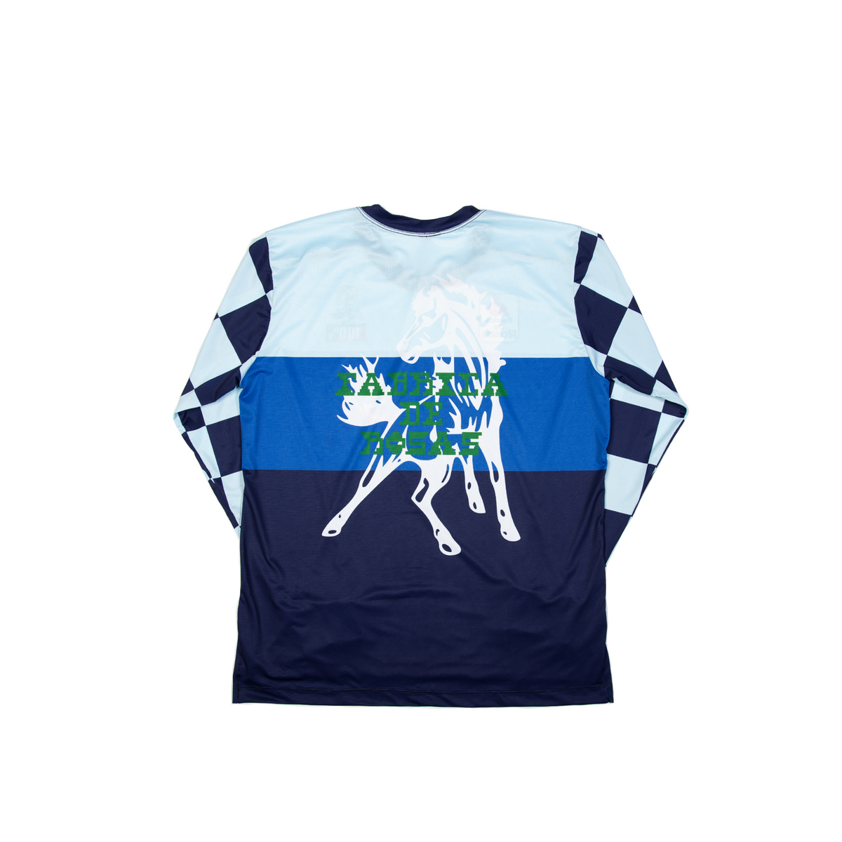 FABRICA X CRUST - WOMEN'S VIRGIL LONG SLEEVE TECH TEE - BLUE