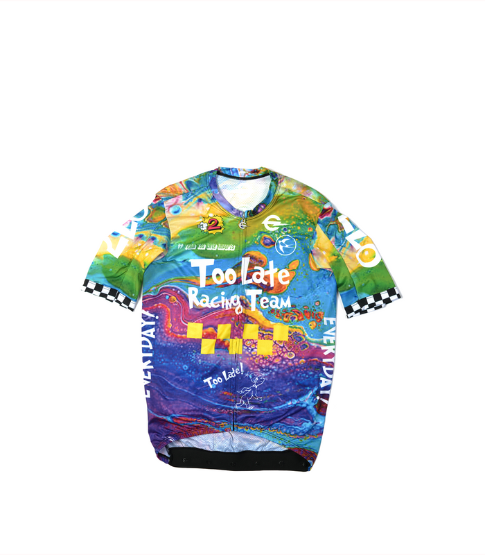 TEAM TOO LATE - WOMEN'S LADERA JERSEY - PATTERN