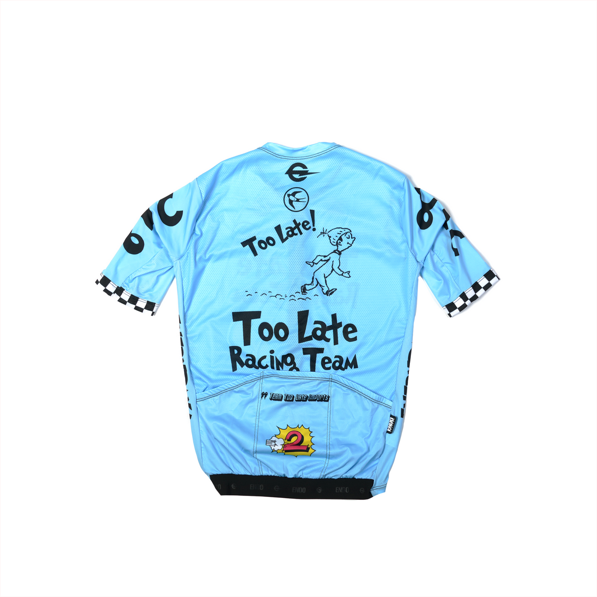 TEAM TOO LATE - LADERA JERSEY - BLUE